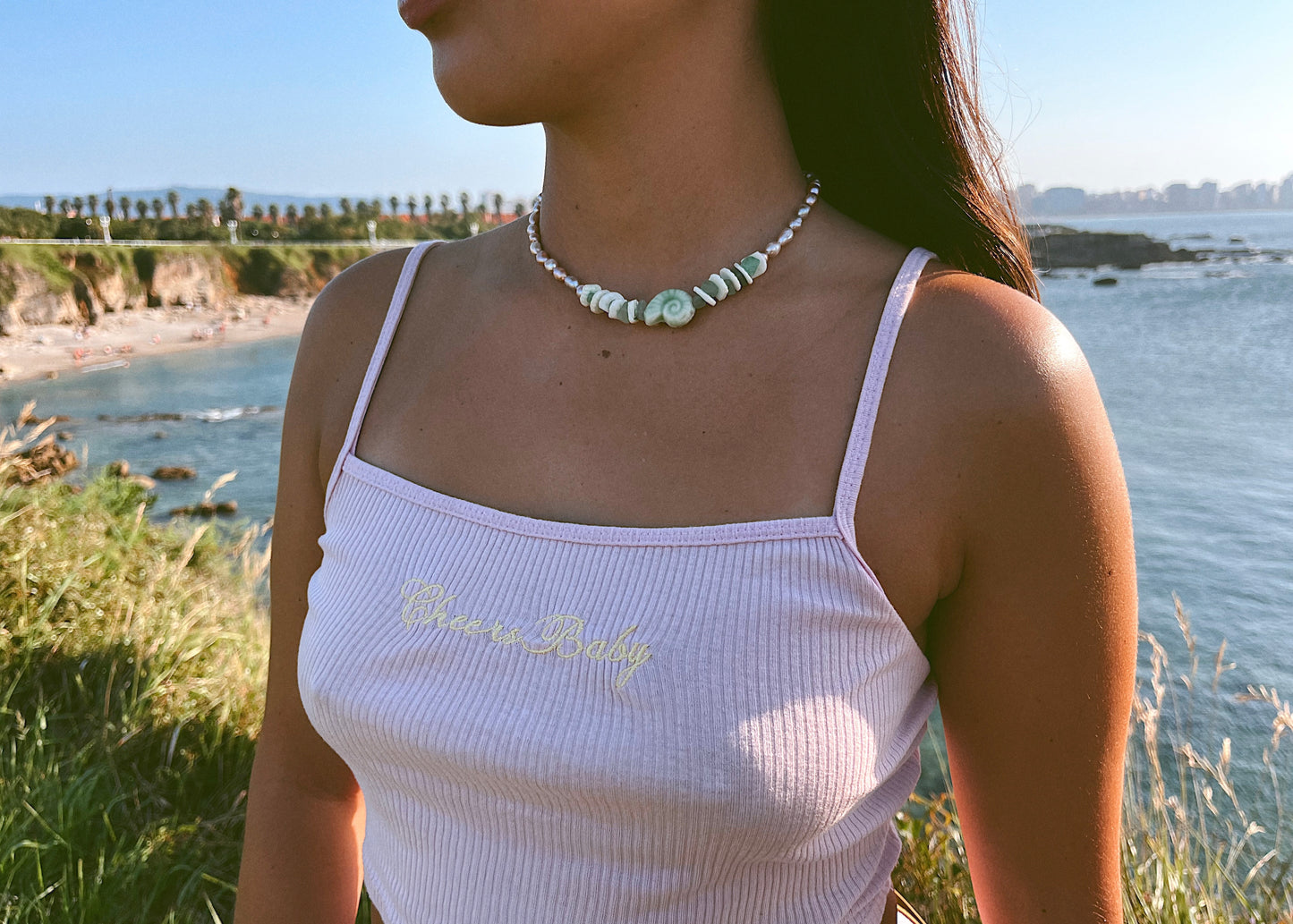 GREEN ISLAND NECKLACE