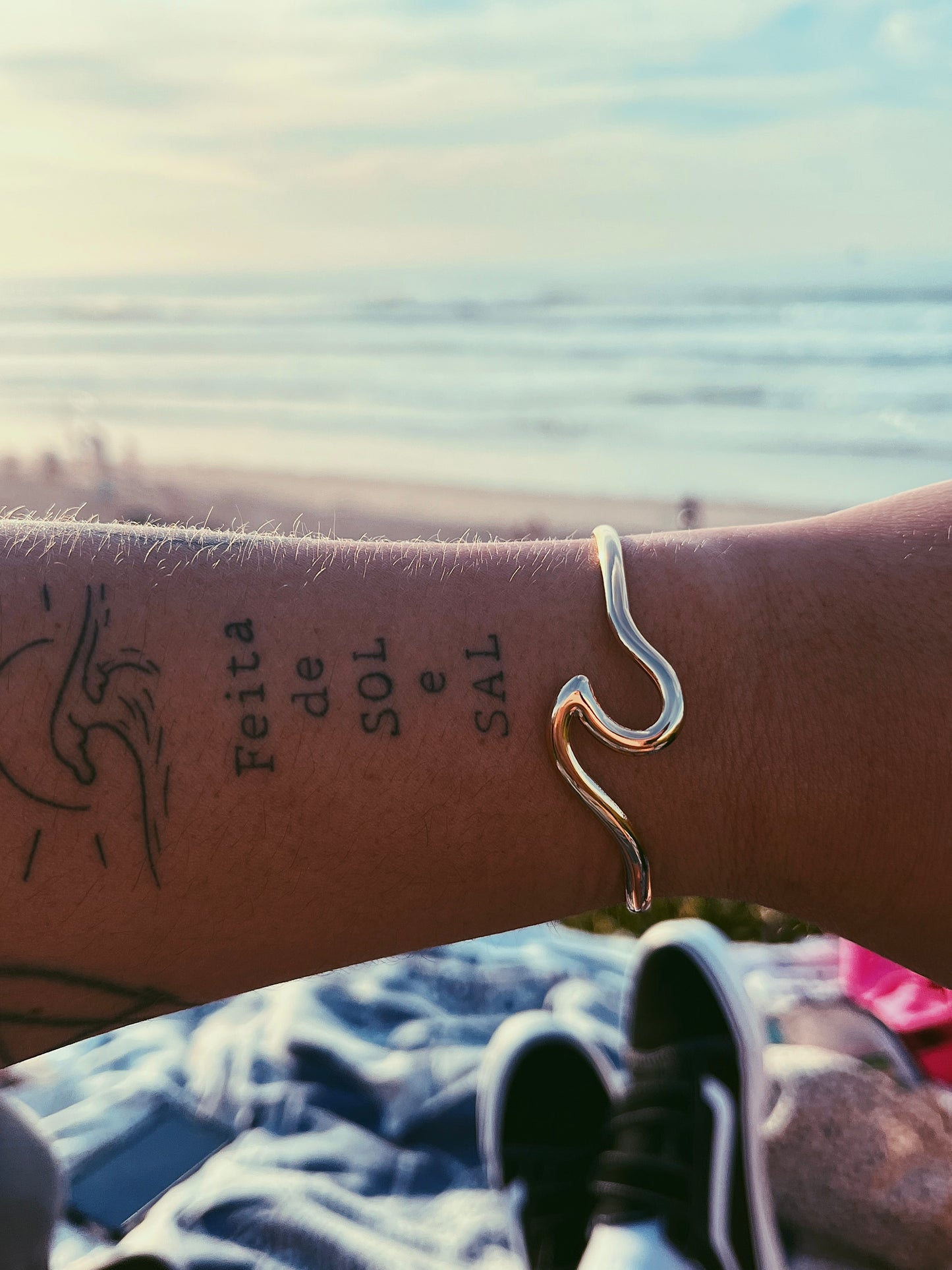 PIPE GOLD BRACELET