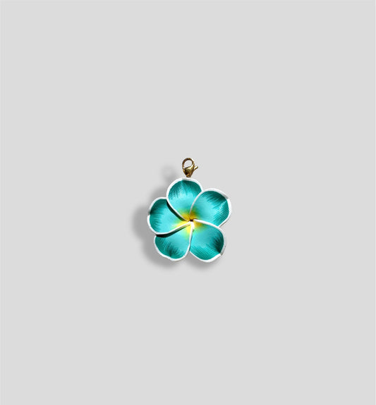CHARM FLOR HIBISCO AZUL