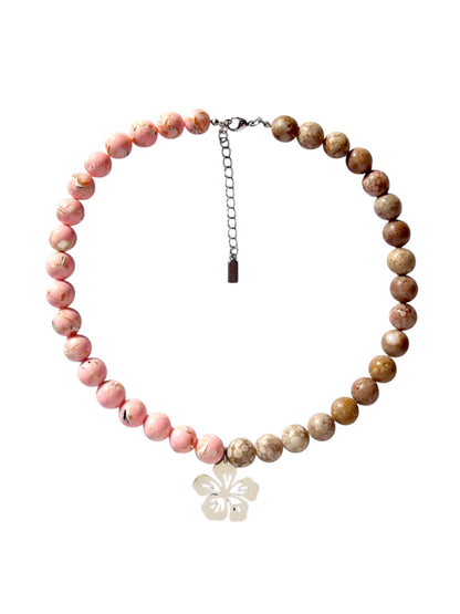 COLLAR TROPICAL IVORY