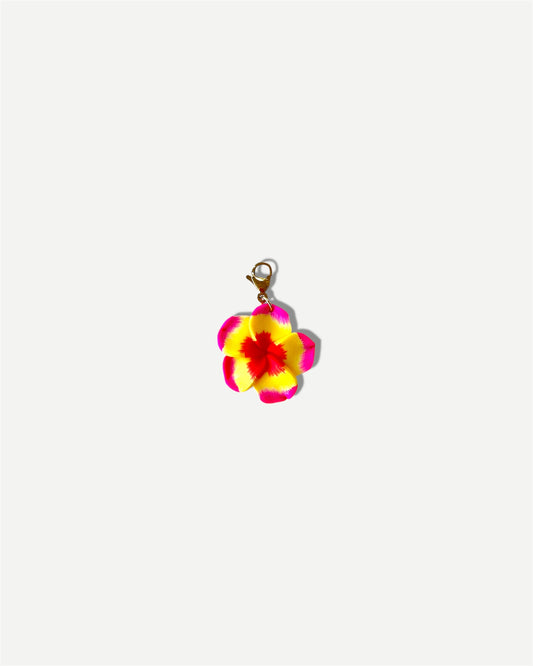 CHARM FLOR HIBISCO JASPEADO