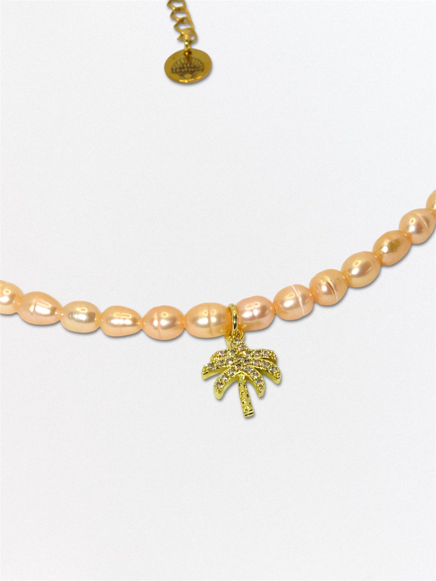 COLLAR PEACH PALM