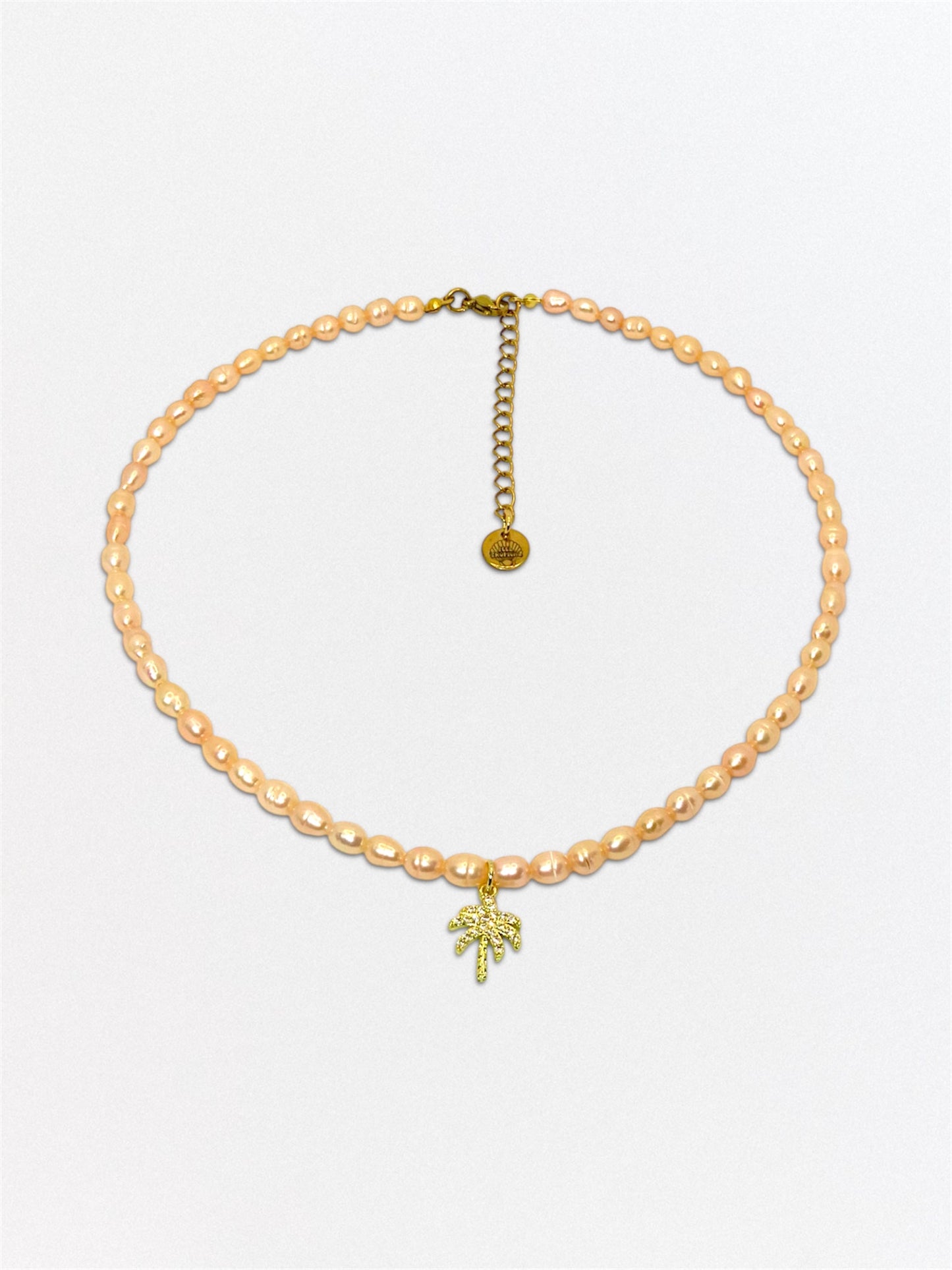 COLLAR PEACH PALM