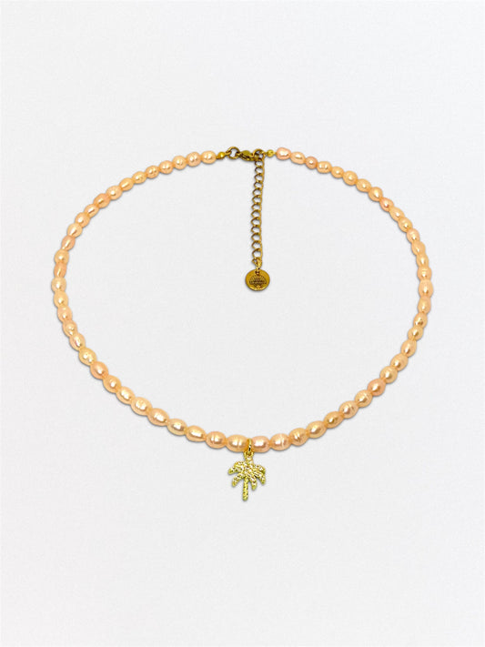COLLAR PEACH PALM