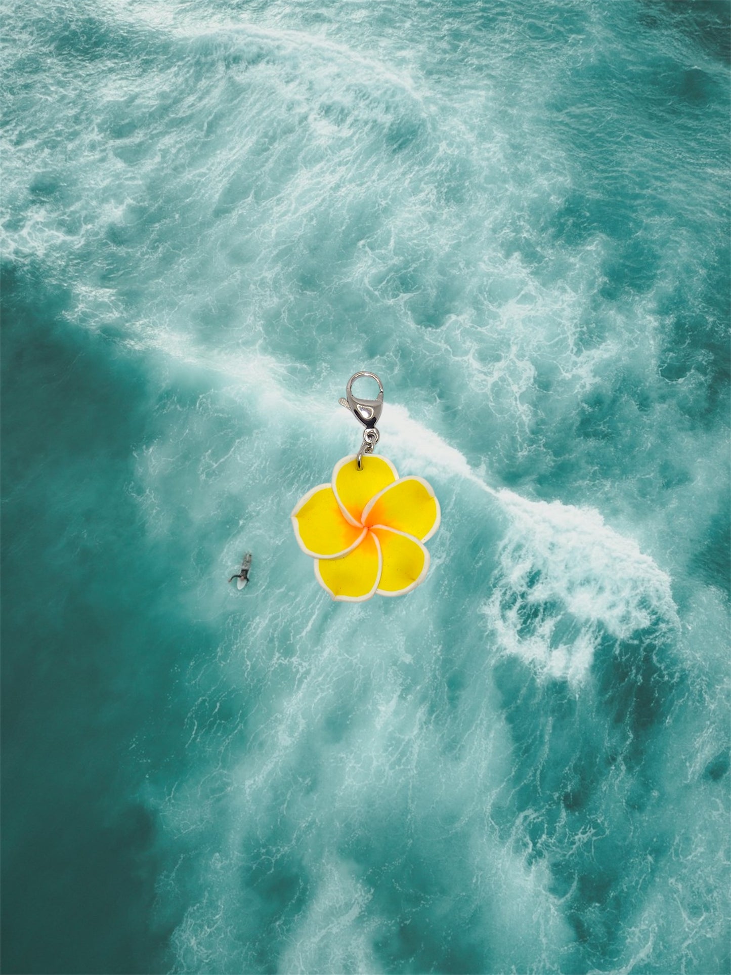 CHARM FLOR HIBISCO AMARILLO