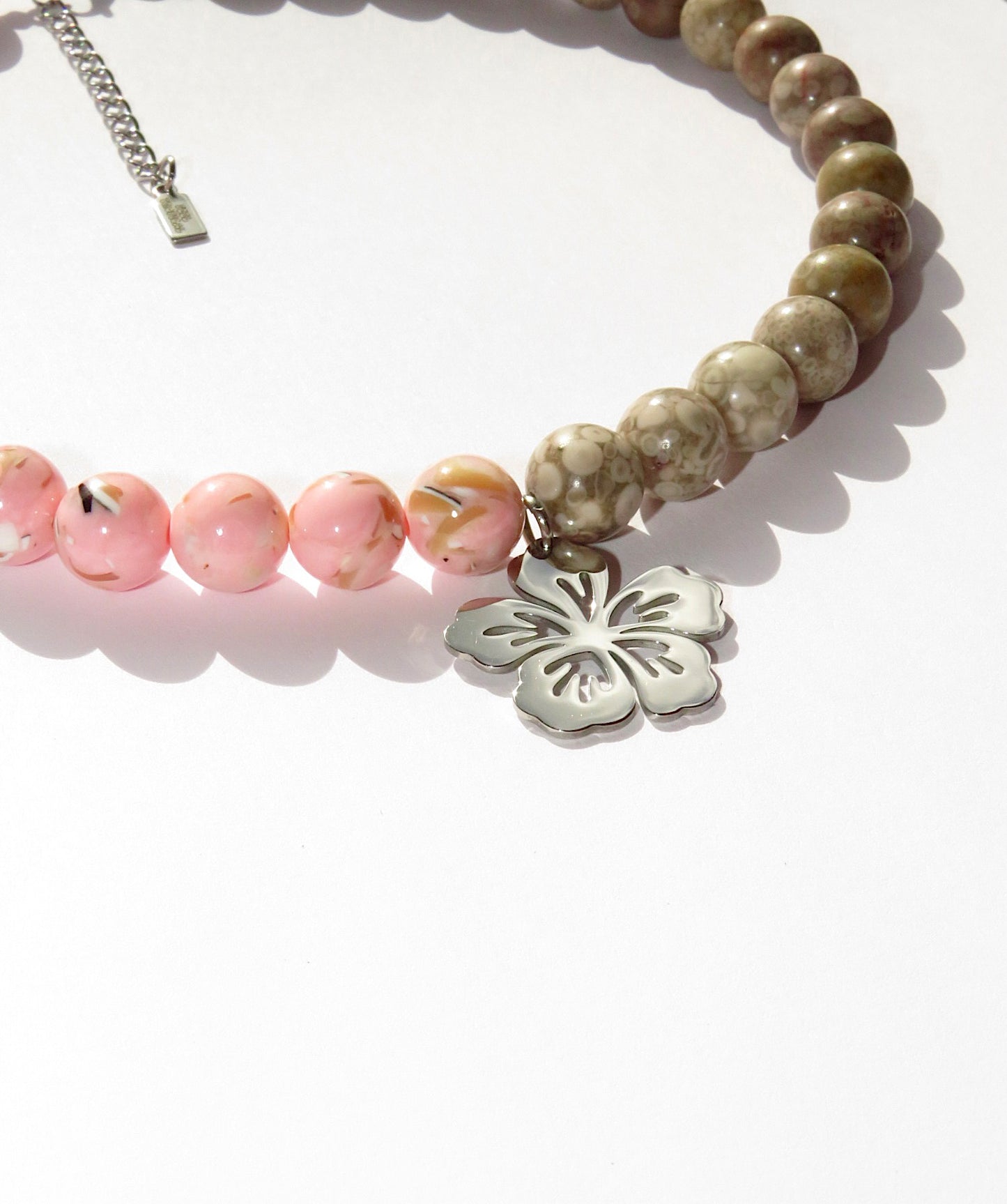 COLLAR TROPICAL IVORY