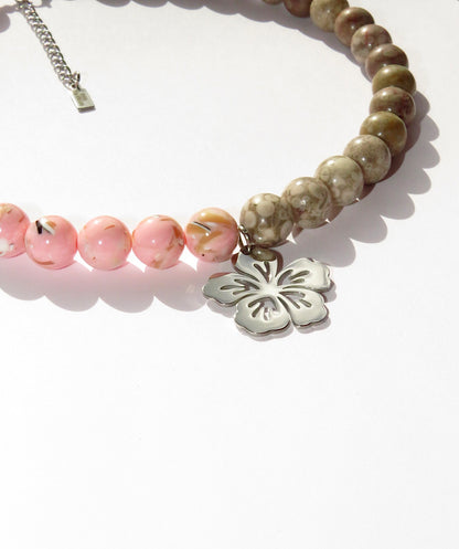 COLLAR TROPICAL IVORY