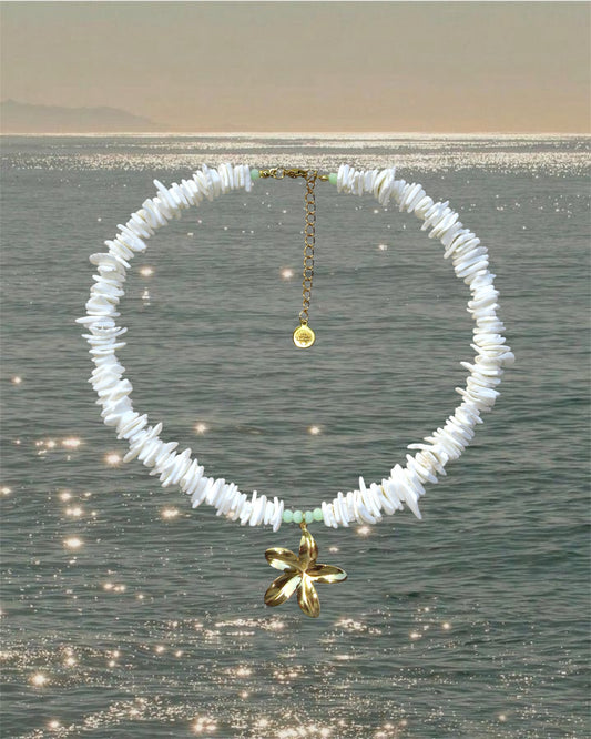 COLLAR PLUMERIA